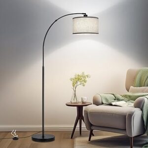 79" Arc Floor Lamp with Weighted Base